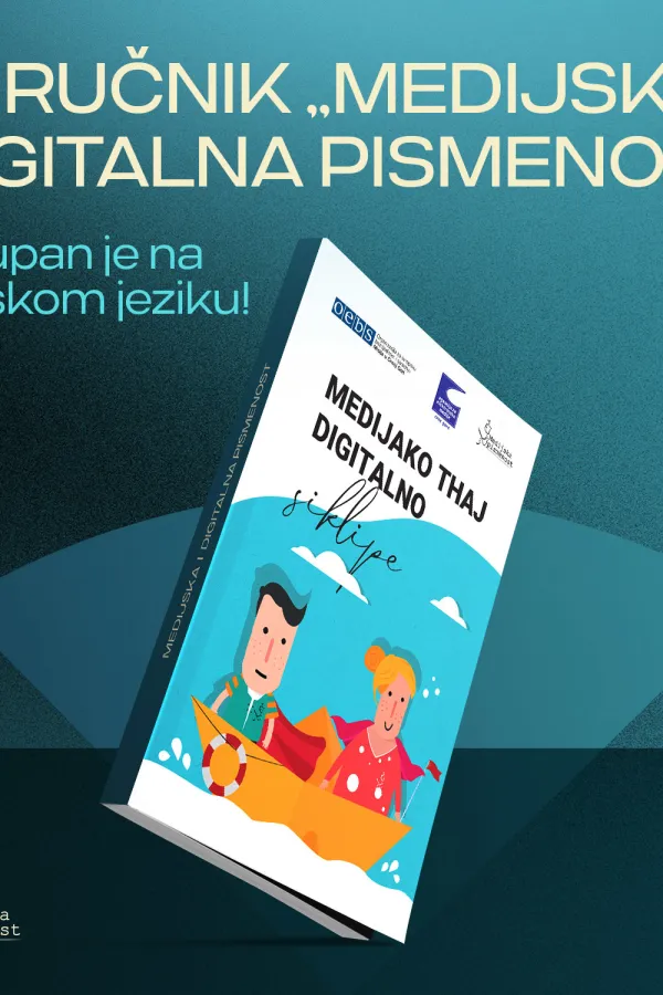 Priručnik za medijsku i digitalnu pismenost na romskom jeziku