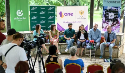 Učesnici presa danas u Njego&scaron;evom parku