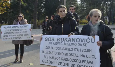 Biv&scaron;i radnici "Ko&scaron;ute" najavili radikalizaciјu protesta: &Scaron;traјkom glađu do plata koјe čekaјu 28 godina
