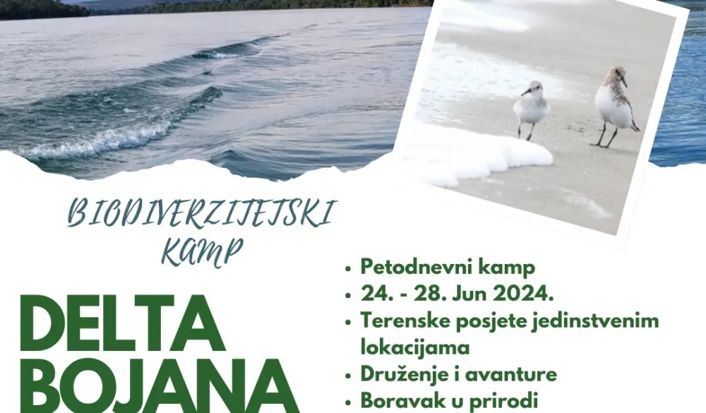 NVO Green Home organizuje edukativni biodiverzitetski kamp &ndash; Delta Bojane