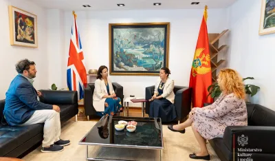 Britanski eksperti će podržati rezvoj sektora kreativnih industrija u Crnoj Gori