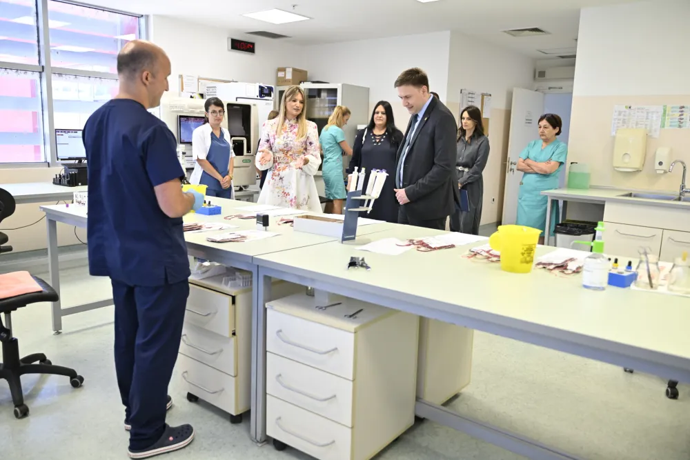 Ministarstvo zdravlja ostaje posvećeno podr&scaron;ci Zavodu za transfuziju krvi u&nbsp;naporima za unapređenje kapaciteta i usluga