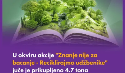 Prikupljeno 4,7 tona materijala za reciklažu