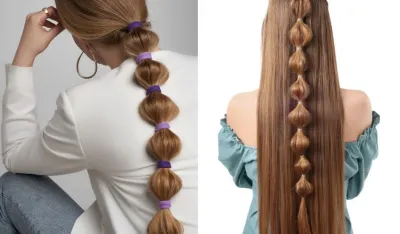 Bubble braid frizura je trendi odgovor na vreli talas