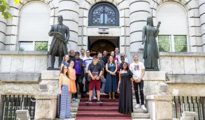 Vujović sa organizatorima i učesnicima 9. izdanja "Made in NY Jazz Festivala"