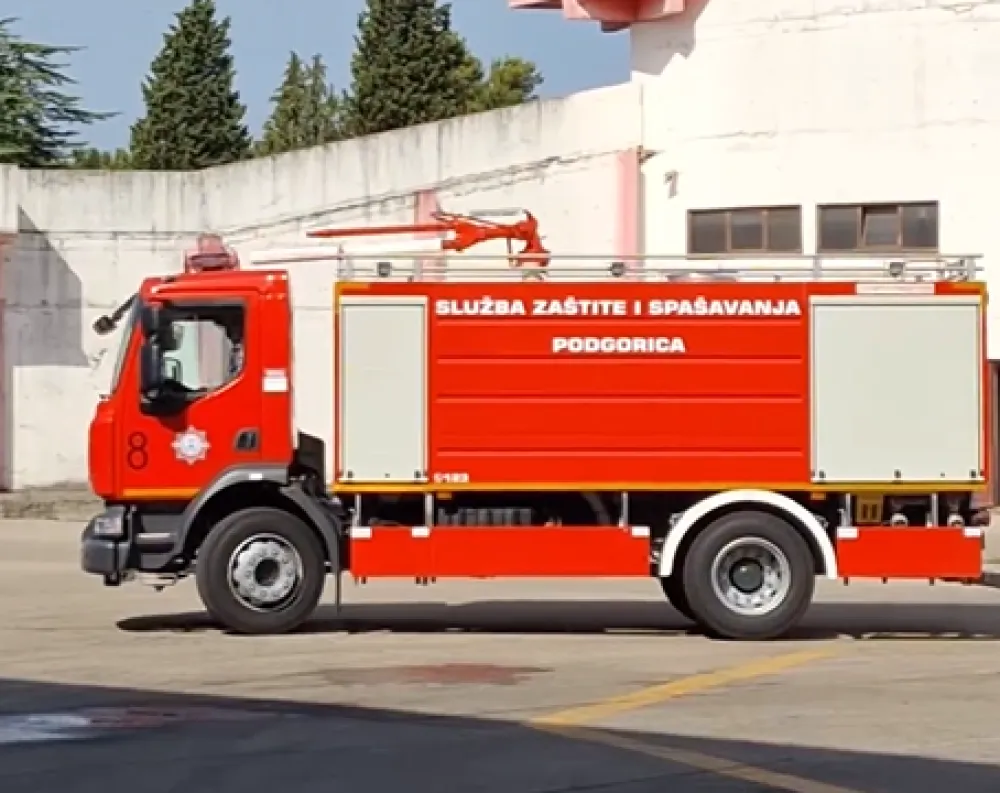 Služba za&scaron;tite i spa&scaron;avanja dobila novo vatrogasno vozilo