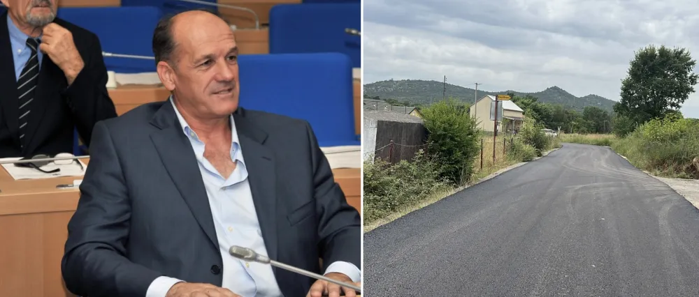  Rado&scaron; Zečević i asfalt u Piperima