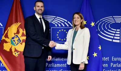 Spajić sa predsjednicom EP Mecolom: Veliki uspjeh crnogorske Vlade i Skup&scaron;tine