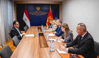 Ministra Krapovića sa egipatskim ambasadorom u Crnoj Gori