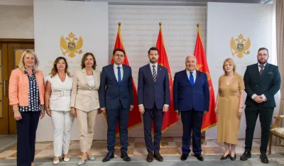 Milatović sa predstavnicima Udruženja pravnika: Zajednički raditi na unapređenju pravnog sistema i promovisanju pravde