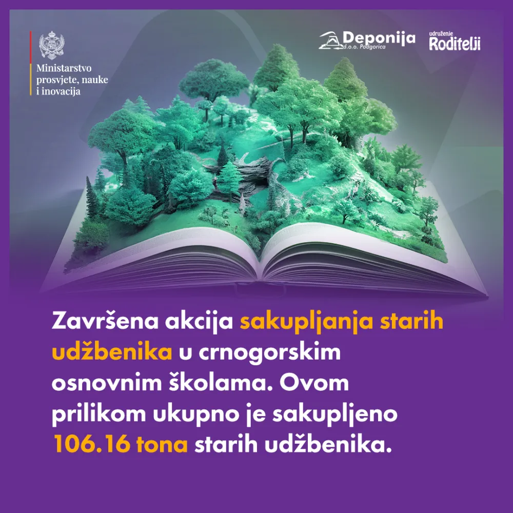 Prikupljeno preko sto tona starih udžbenika