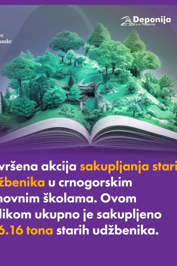 Prikupljeno preko sto tona starih udžbenika