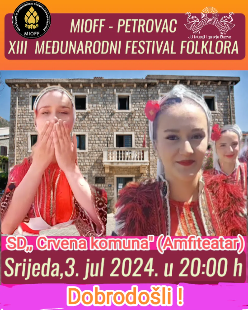 MIOFF - XIII međunarodni folklorni festival u Petrovcu 