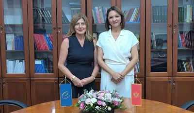 Snežana Armenko sa Lejlom Dervi&scaron;agić