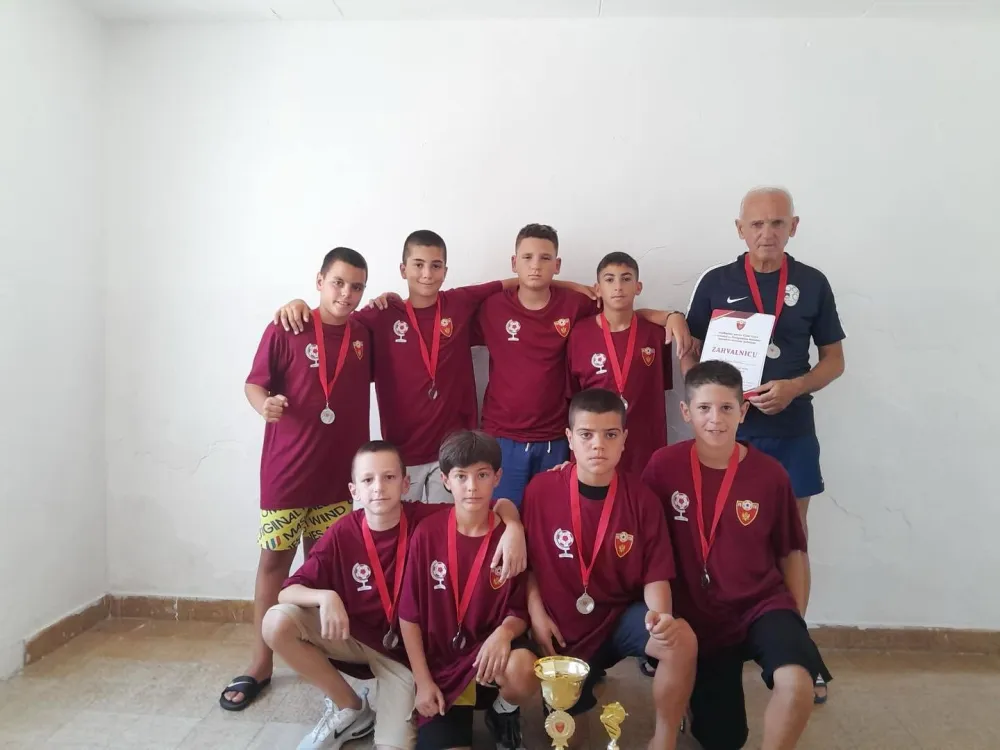 Na takmičenju u Baru: Fubalerima O&Scaron; &bdquo;Milan Vukotić&ldquo; drugo mјesto