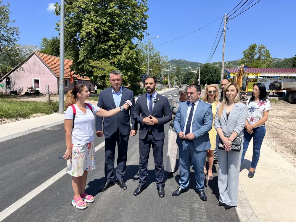rekonstrukcija puta Cetinje Njegu&scaron;i