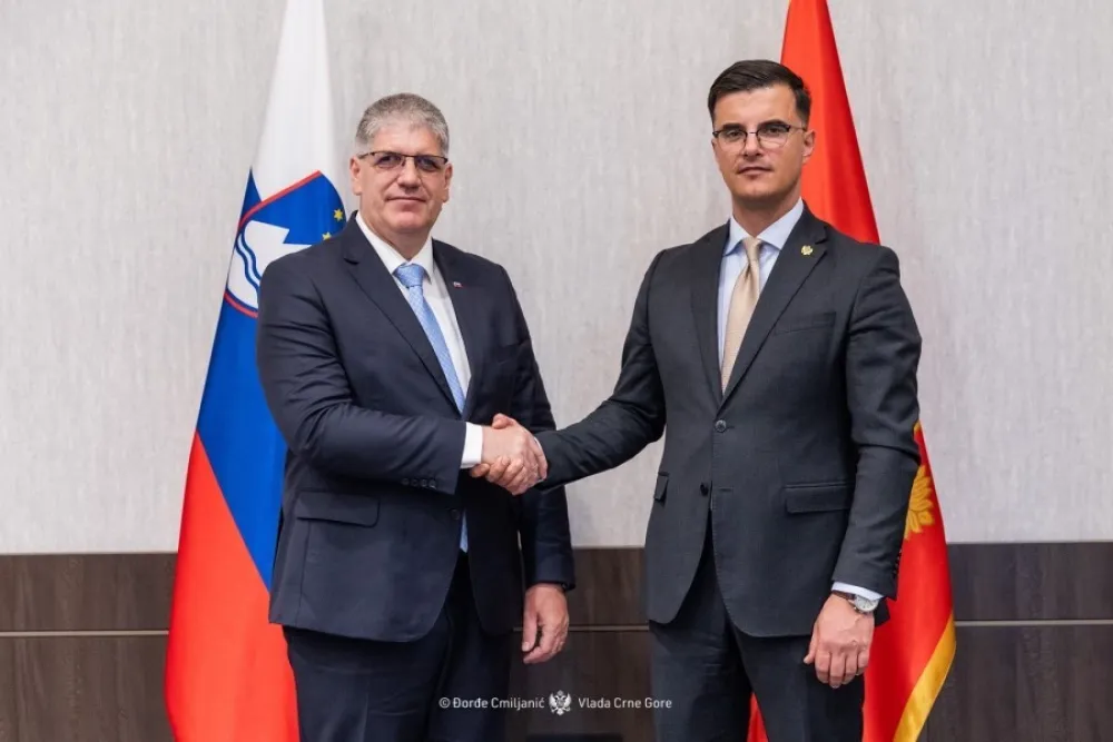 &Scaron;aranović sa slovenskim ministrom: Crna Gora pobjeđuje kriminal