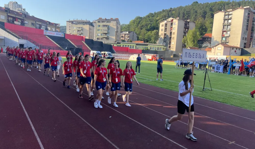 Svečano otvorene "MOSI UŽICE 2024": Smotra sporta i mladosti