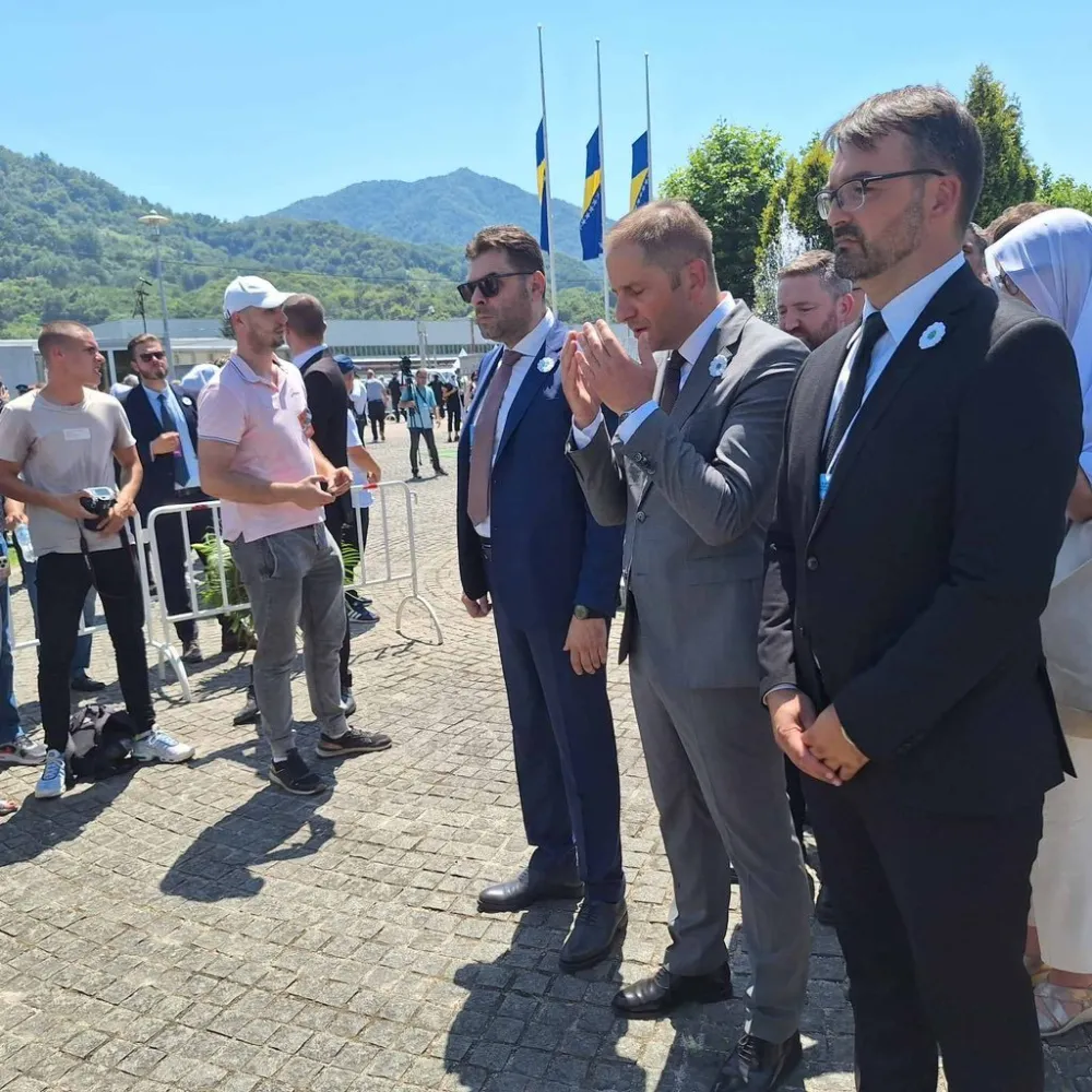 &Scaron;ehović u Potočarima: Ti&scaron;ina ovog mjesta govori glasnije od bilo kojih riječi