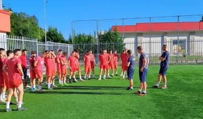 Sa prvog treninga Cetinjana