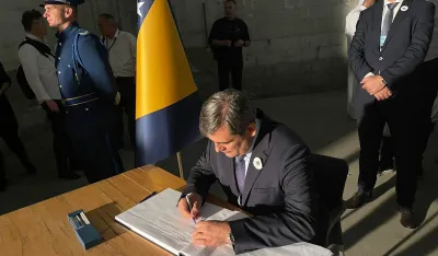 Ervin Ibrahimović počast Srebrenica
