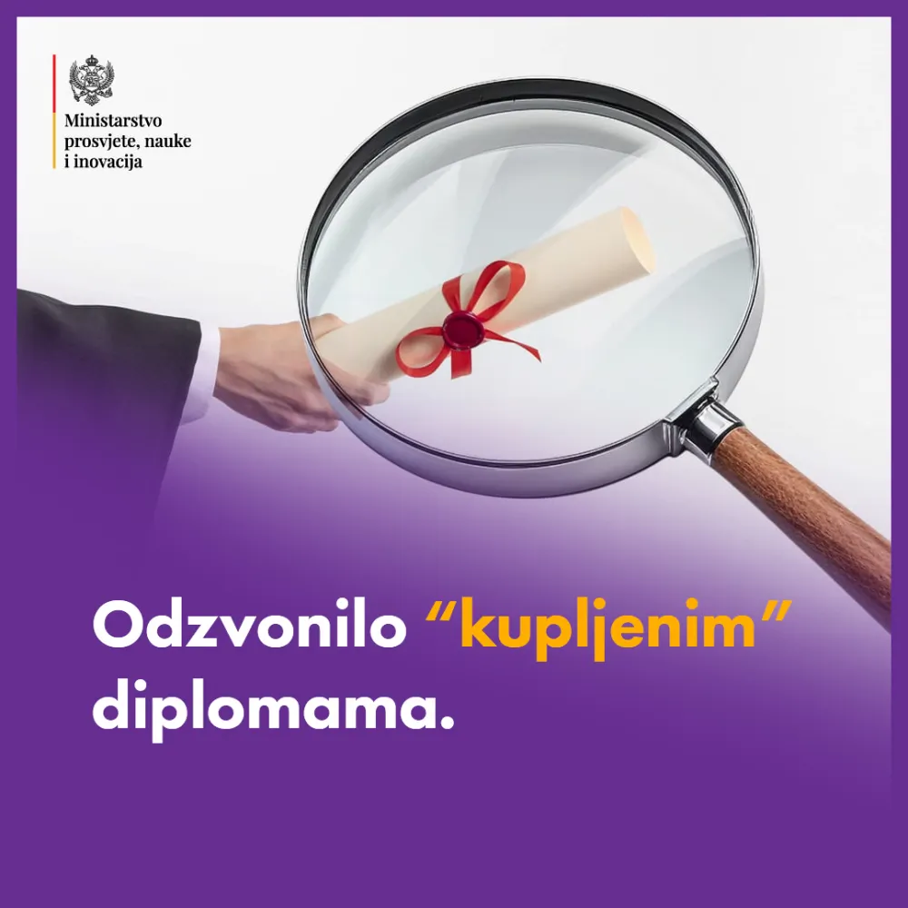 Odzvonilo "kupljenim" diplomama