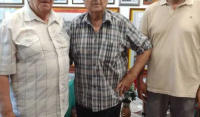 (S lijeva na desno) Branko Pavić, Slobodan Babić i Rajko Lipovac