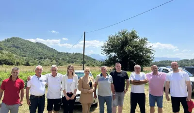 Borovinić Bojović u posjeti Trmanju