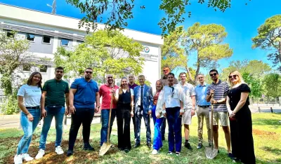 Mladi Evrope obilježili Dan državnosti sadnjom 13 sadnica