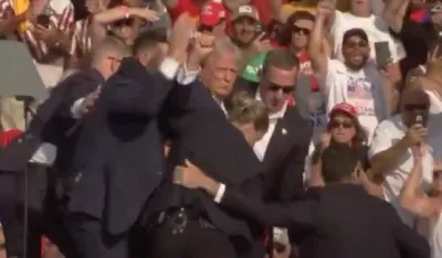 / - FOTO: SKRIN&Scaron;OT - YOUTUBE, C-SPAN TRENUTAK nakon ranjavanja Trampa