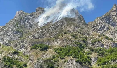 Požar na Prokletijama