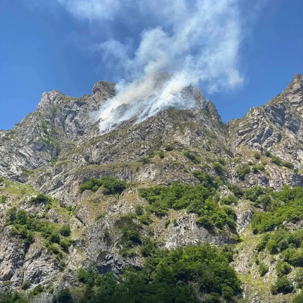 Požar na Prokletijama