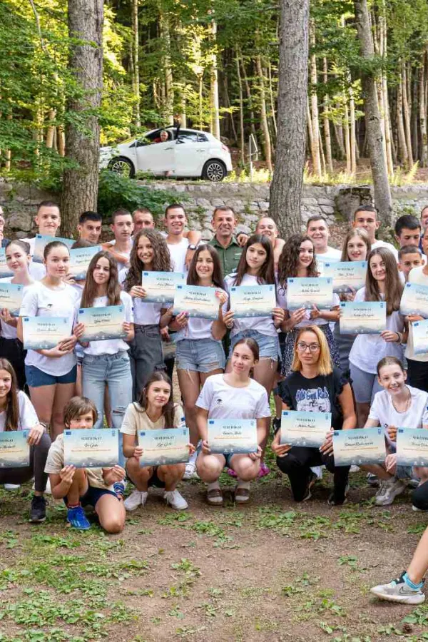 Dodjelom sertifikata za 35 mladih rendžera, uspje&scaron;no zavr&scaron;ena ljetnja &scaron;kola na Lovćenu