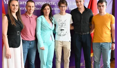Ministarka prosvete ugostila mlade robotičare
