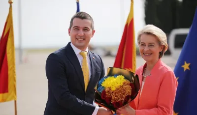 Aleksa Bečić čestitao Fon der Lajen