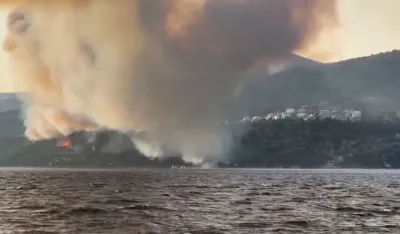 Požar u Trogiru