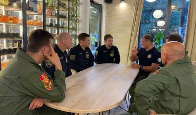 Zahvalnice crogorskim pilotima za ga&scaron;enje požara u Sjevernoj makedonijin