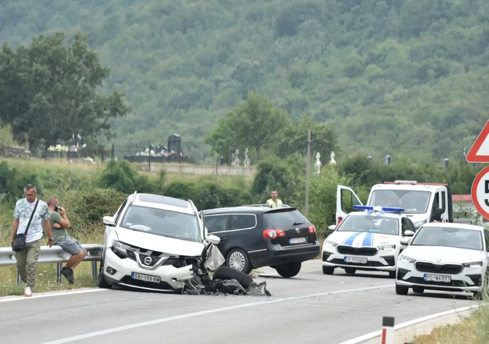Lančani udes kod Vidrovana