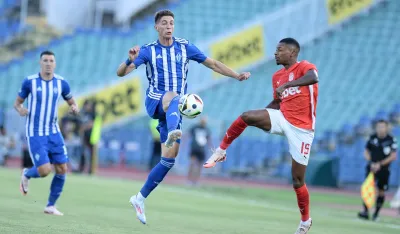 Sa meča na "Vasil Levski" stadionu