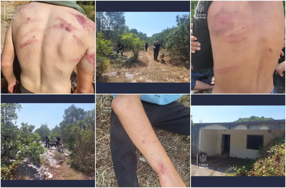 (UZNEMIRUJUĆE) Fotografije akcije Uprave policije: Rije&scaron;ena talačka kriza, 11 migranata spa&scaron;eno