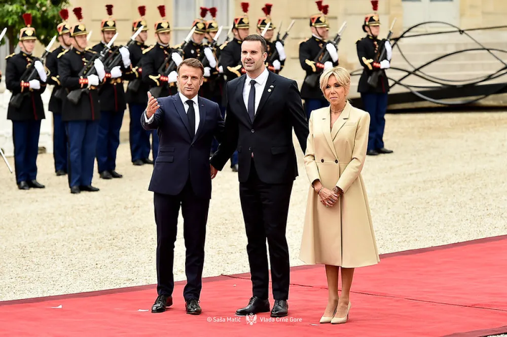 Spajić na prijemu kod Makrona: Navijamo za na&scaron;e sjajne sportiste i željno i&scaron;čekujemo nove pobjede