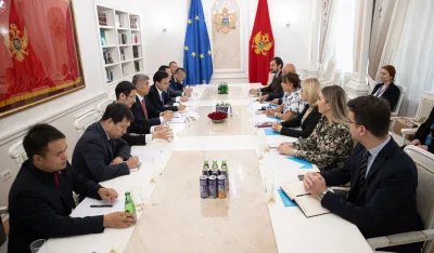 Poslanici Skup&scaron;tine Crne Gore sa zamjenikom ministra međunarodnog odjeljenja CK KP NR Kine