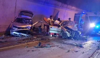 Udes u tunelu Vrmac, ima i povrijeđenih