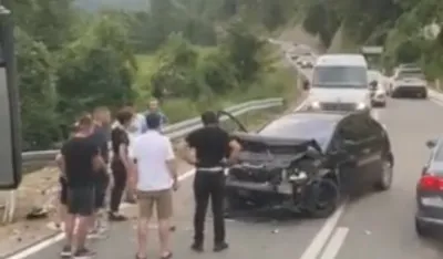Saobraćajna nezgoda kod Manastira Morače