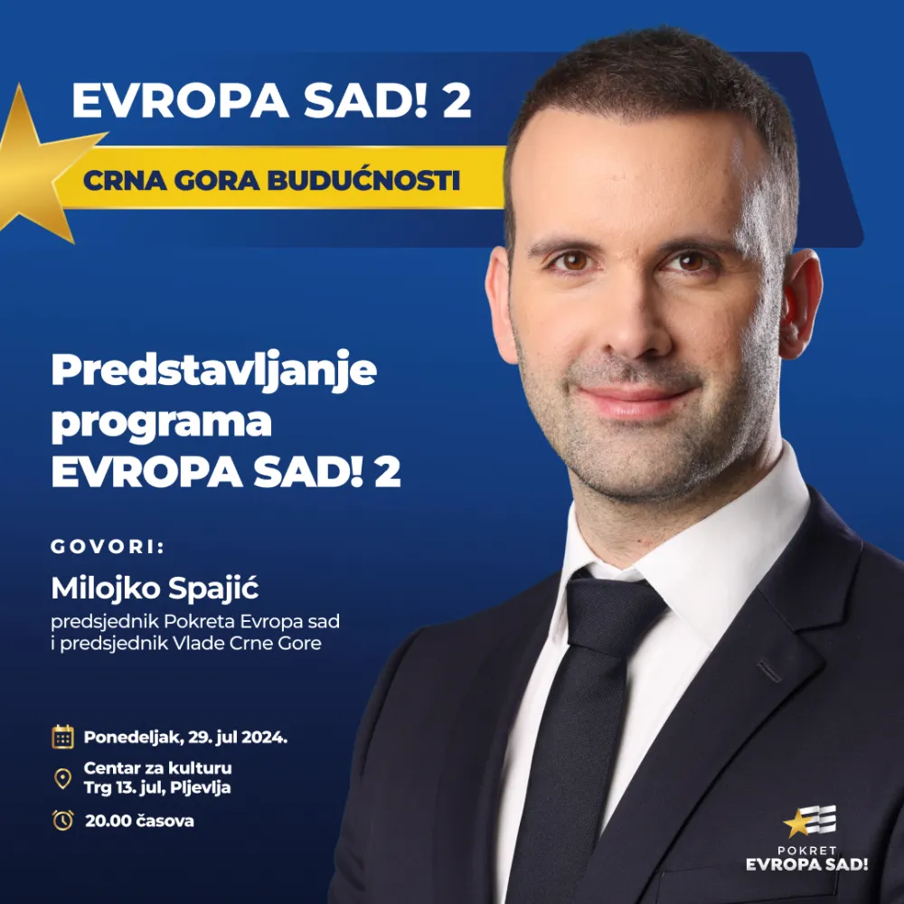 PES večeras u Pljevljima predstavlja "Evropu sad 2"