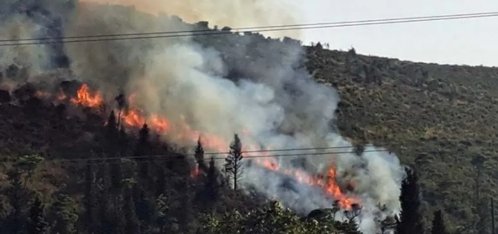 Požar na Golom Brdu kod Sutomora: Velika povr&scaron;ina zahvaćena vatrom