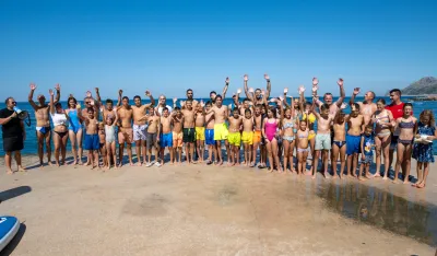 (FOTO) Otvorene 15. Sportske igre Mrkojevići 2024: Na startu takmičenje u vodenim sportovima