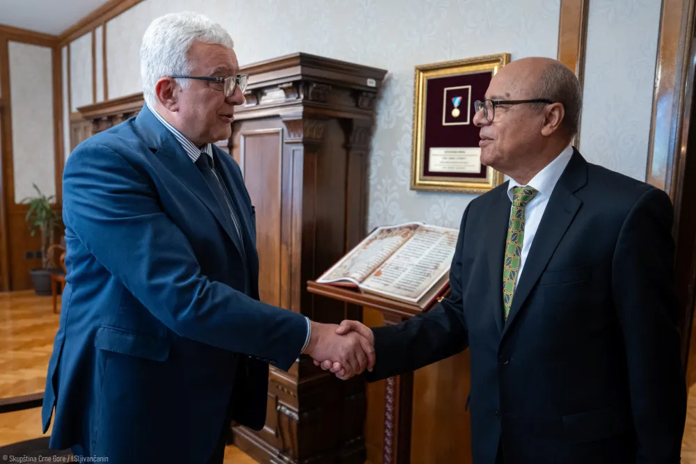 Mandić sa Mahrazom: Crna Gora vodi odgovornu spoljnu politiku, po&scaron;tujući integritet svih međunarodno priznatih država