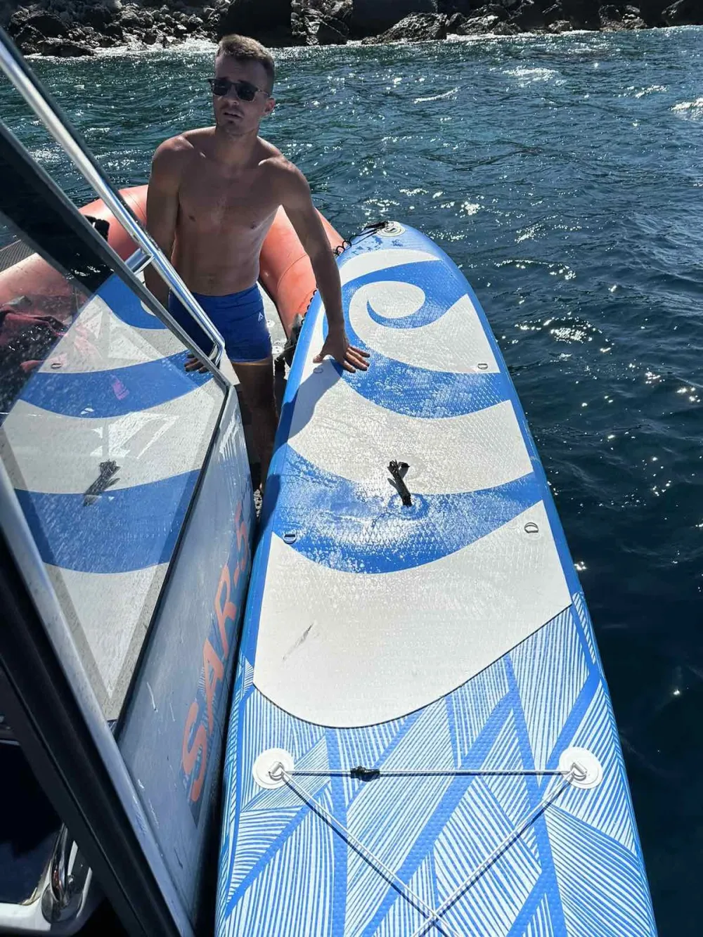 UPSUL: Spa&scaron;en surfer, apel na oprez zbog jakog vjetra