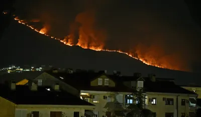 Požar na području Podgorice, Zete i Tuzi, vatrogasci na terenu
